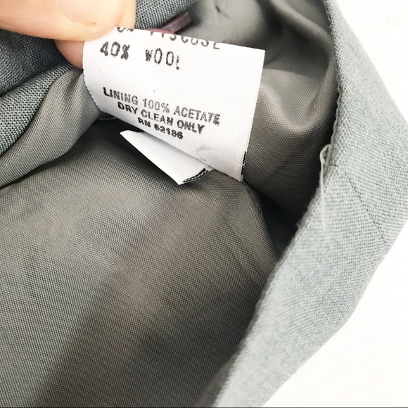 GUESS // Vintage Wool Gray Suit Pant and Vest Set - Picture 8 of 8